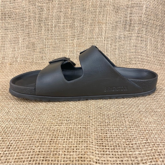 Birkenstock Arizona Sandals Black 2 Strap Essentials Women Size 9 - Picture 5 of 9